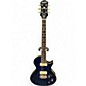 Used Epiphone Blues Hawk Deluxe w p-90's Blue Solid Body Electric Guitar thumbnail