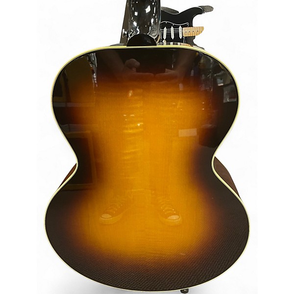 Used 2020s Gibson J185 2 Color Sunburst Acoustic Guitar