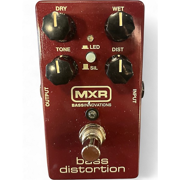Used MXR M85 Bass Distortion Bass Effect Pedal