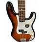 Used Fender Standard Precision Bass 2 Tone Sunburst Electric Bass Guitar