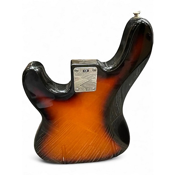 Used Fender Standard Precision Bass 2 Tone Sunburst Electric Bass Guitar