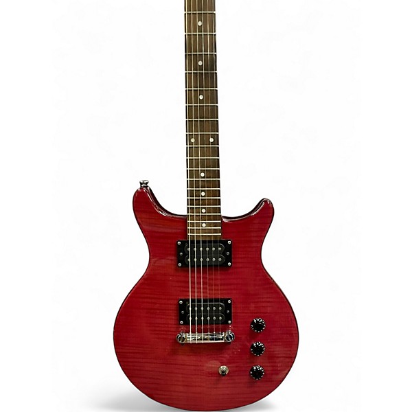 Used Hamer Slammer red flame  Solid Body Electric Guitar