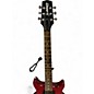 Used Hamer Slammer red flame  Solid Body Electric Guitar