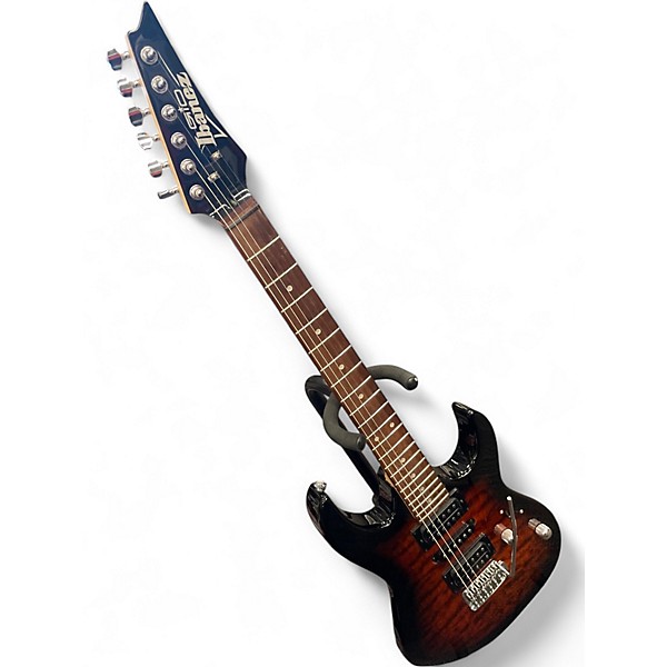 Used Ibanez GRX70QA 2 Color Sunburst Solid Body Electric Guitar