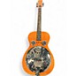 Used Dobro Hound Dog Deluxe Round Neck Vintage Brown Resonator Guitar thumbnail