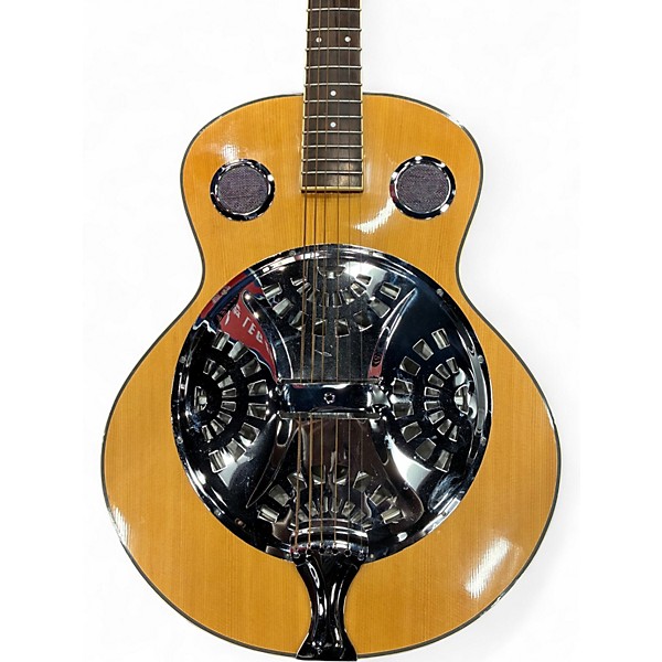 Used Greg Bennett Design by Samick Roundneck Natural Resonator Guitar