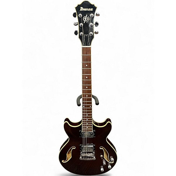 Used Ibanez AM73 Trans Brown Hollow Body Electric Guitar