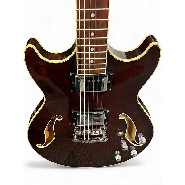 Used Ibanez AM73 Trans Brown Hollow Body Electric Guitar