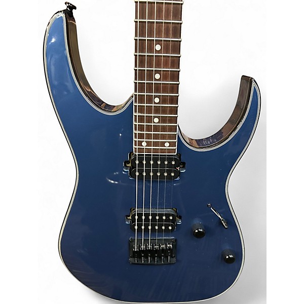 Used Ibanez RG421EX Blue Solid Body Electric Guitar