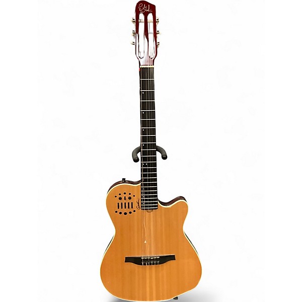 Used Godin ACS SLIM SA Natural Classical Acoustic Electric Guitar