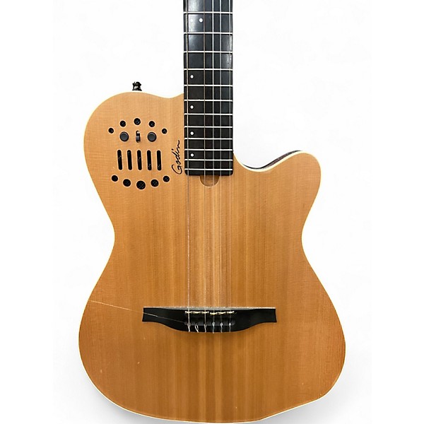 Used Godin ACS SLIM SA Natural Classical Acoustic Electric Guitar