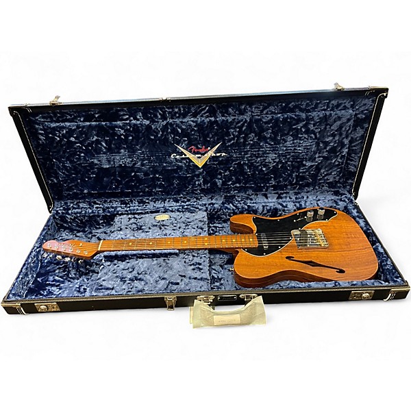 Used Fender Custom Shop Rosewood Thinline Natural Solid Body Electric Guitar