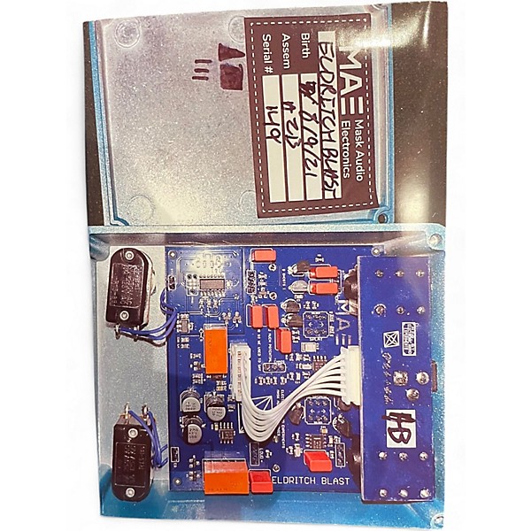 Used Electronic Audio Experiments Eldritch Blast Fuzz Effect Pedal
