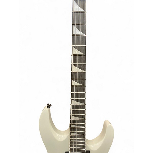 Used Jackson JS22 Dinky Arctic White Solid Body Electric Guitar