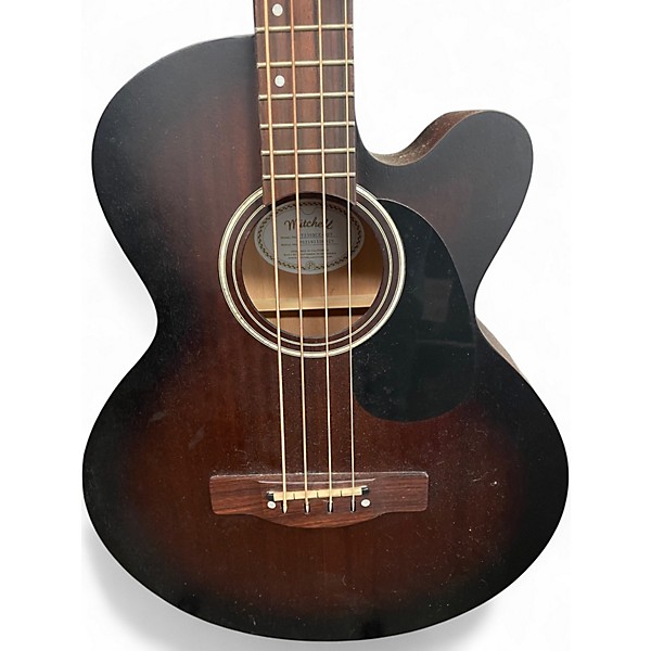 Used Mitchell T239BCE MOHAGANY Acoustic Bass Guitar
