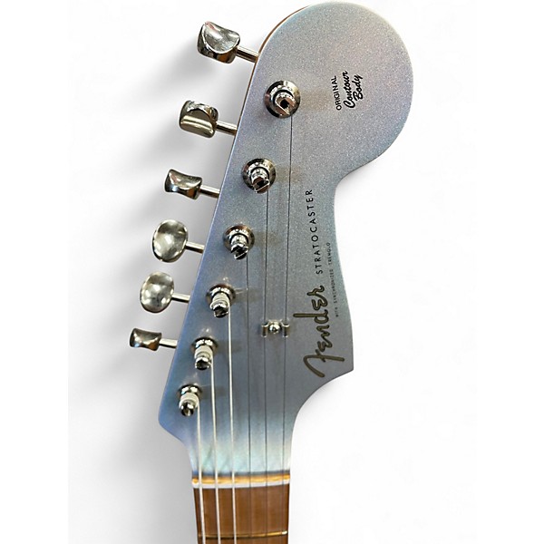 Used 2025 Fender H.E.R. Stratocaster Chrome Glow Solid Body Electric Guitar