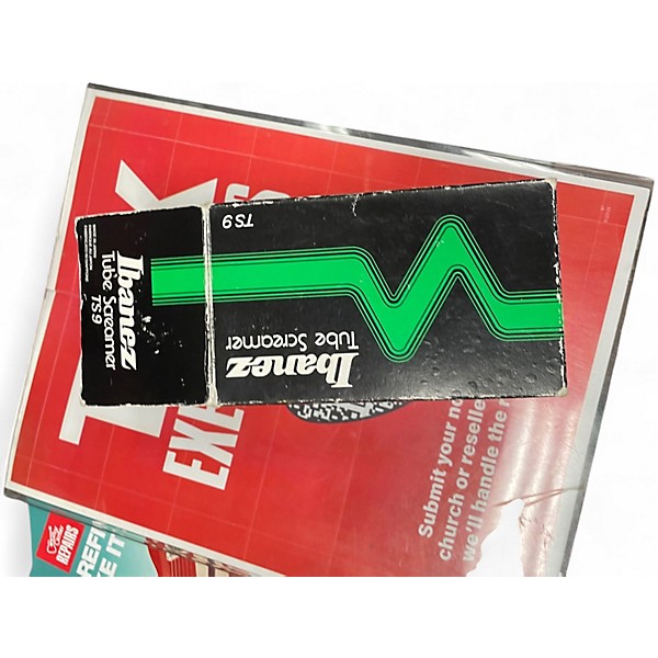 Used Ibanez TS9 Tube Screamer Distortion Effect Pedal