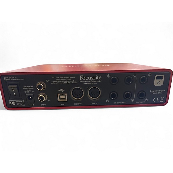 Used Focusrite Scarlett 6i6 Gen 2 Audio Interface