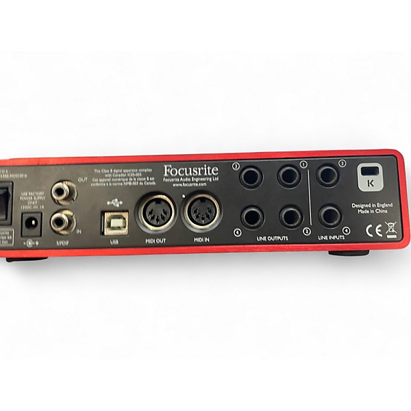 Used Focusrite Scarlett 6i6 Gen 2 Audio Interface