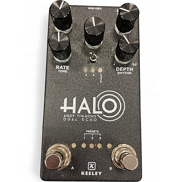 Used Keeley Halo Andy Timmons Dual Echo Signature Pedal