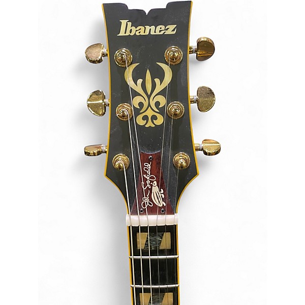 Used Ibanez JSM20 Black Hollow Body Electric Guitar