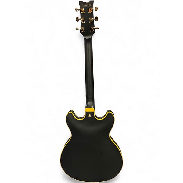 Used Ibanez JSM20 Black Hollow Body Electric Guitar