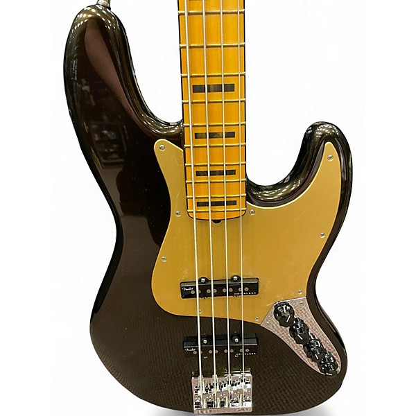 Used Fender American Ultra Jazz Bass Texas Tea Electric Bass Guitar