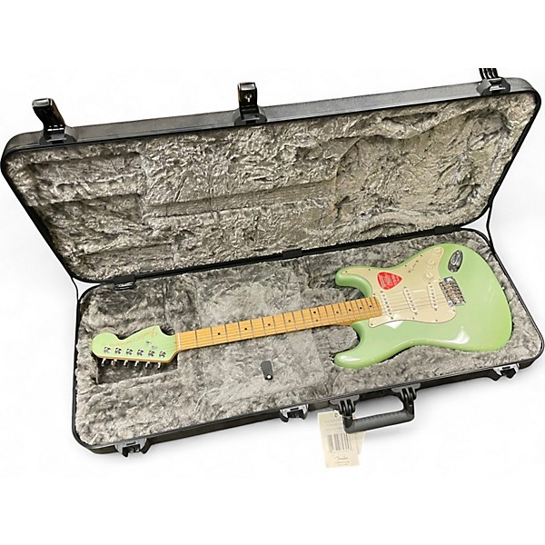 Used Fender American Special Stratocaster Surf Green Solid Body Electric Guitar