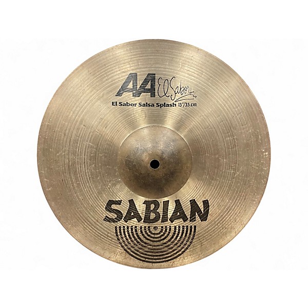 Used SABIAN 13in AA El Sabor Salsa Splash Cymbal