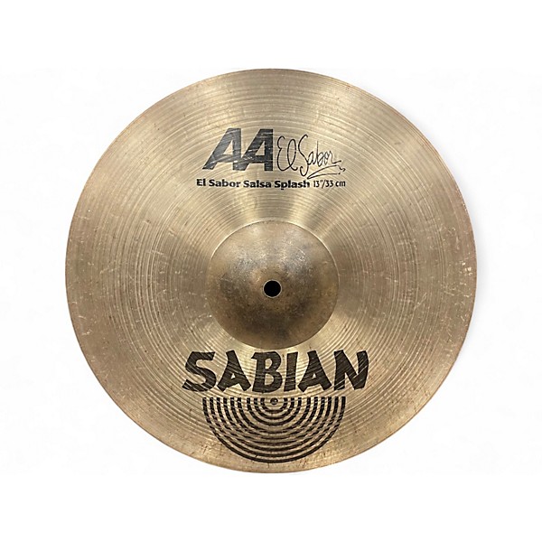 Used SABIAN 13in AA El Sabor Salsa Splash Cymbal