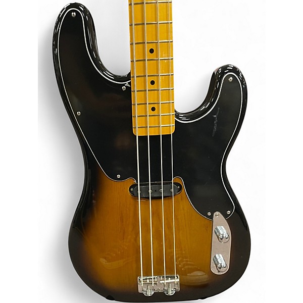 Used 2000s Fender Sting Signature Precision Bass 2 Color Sunburst Electric Bass Guitar