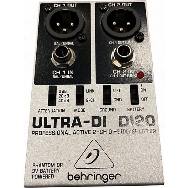 Used Behringer DI20 Ultra Direct Box