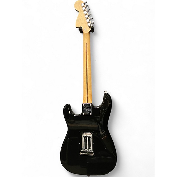 Used Squier Affinity Stratocaster 20th Anniversary Modded Black Solid Body Electric Guitar