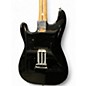 Used Squier Affinity Stratocaster 20th Anniversary Modded Black Solid Body Electric Guitar