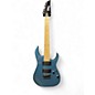 Used Ibanez GRG7221MMLB Gio Metallic Light Blue Solid Body Electric Guitar thumbnail