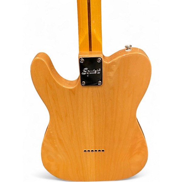 Used Squier Classic Vibe 70s Thinline Telecaster Natural Hollow Body Electric Guitar