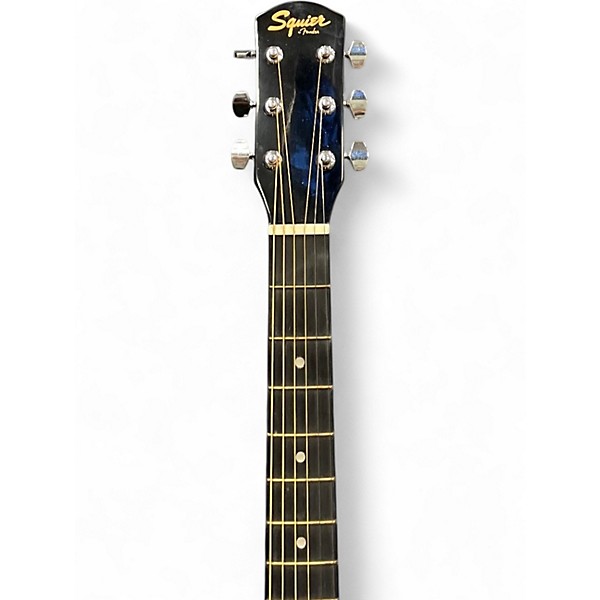 Used Squier SA-150 Black Acoustic Guitar
