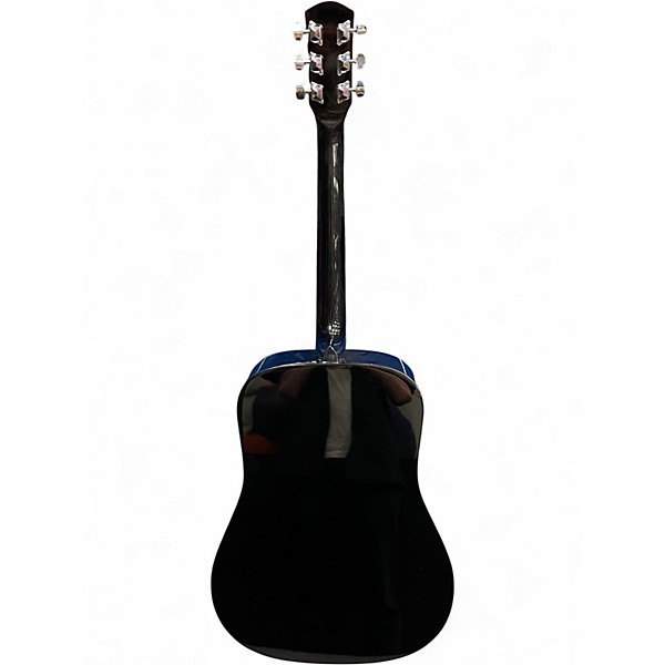 Used Squier SA-150 Black Acoustic Guitar