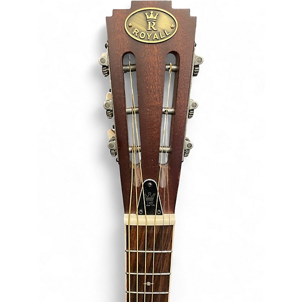 Used Royall TRIFECTA  DISTRESSED BRASS Resonator Guitar