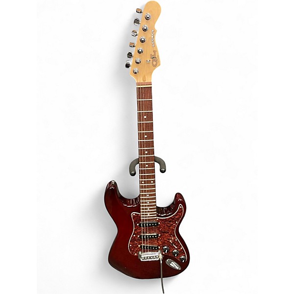 Used G&L Tribute Legacy Wine Red Solid Body Electric Guitar