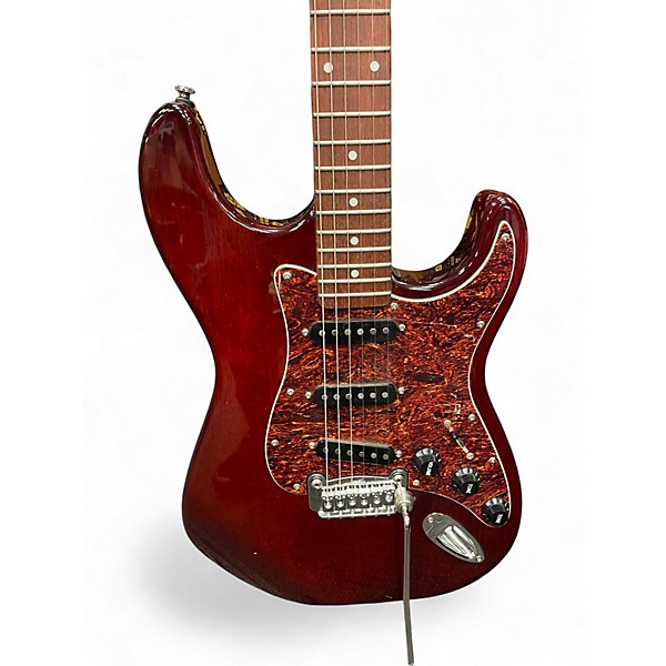 Used G&L Tribute Legacy Wine Red Solid Body Electric Guitar