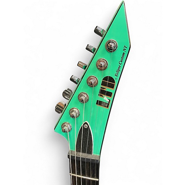 Used ESP LTD Eclipse '87 NT Turquoise Solid Body Electric Guitar