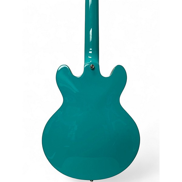 Used Epiphone Casino Coupe Modified w/Noiseless P-90's Turquoise Hollow Body Electric Guitar