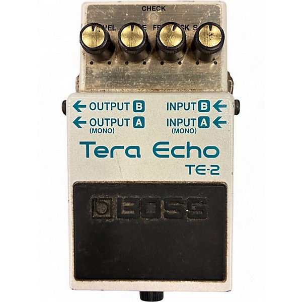 Used BOSS TE2 Tera Echo Effect Pedal