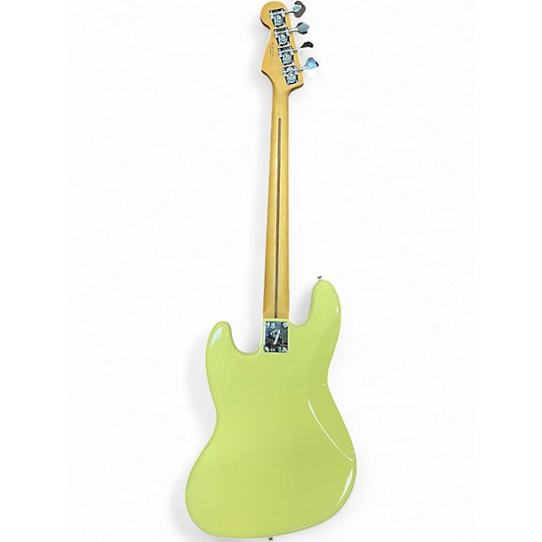 Used Fender PLAYER II JAZZ Hialeah Yellow Electric Bass Guitar