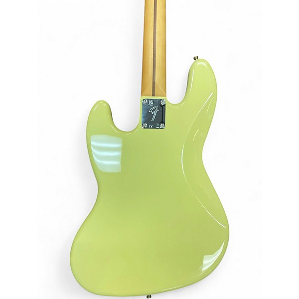 Used Fender PLAYER II JAZZ Hialeah Yellow Electric Bass Guitar