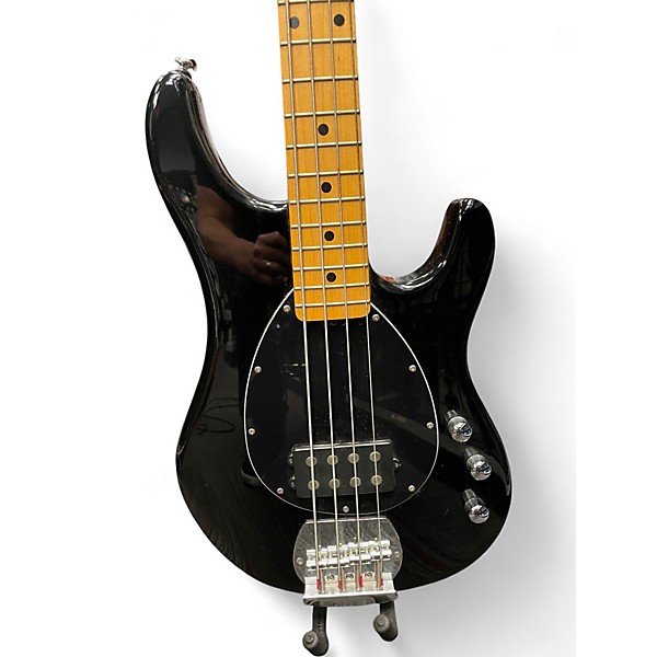 Used Sterling by Music Man Sub 4 Black Electric Bass Guitar