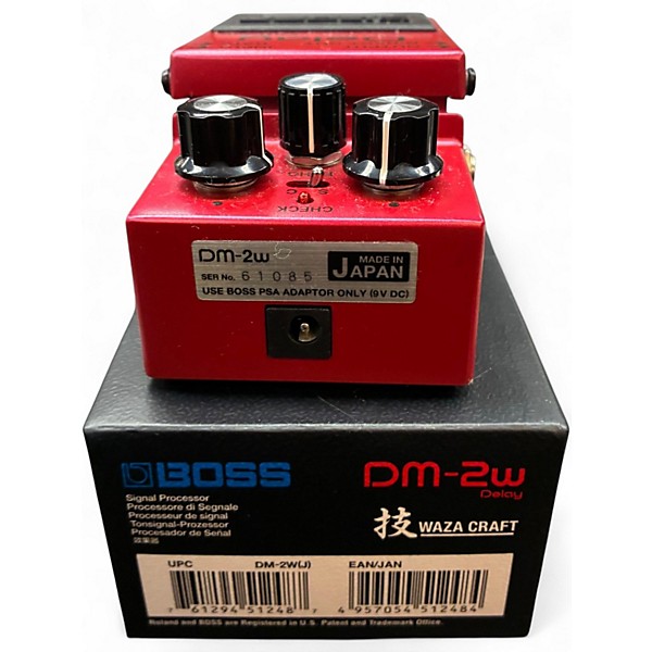 Used BOSS DM2W Delay Waza Craft Effect Pedal