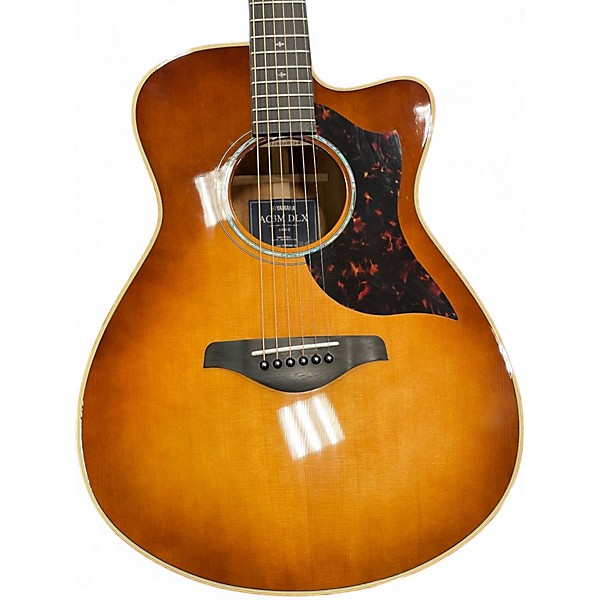 Used Yamaha AC3M DLX Sand Burst Acoustic Electric Guitar
