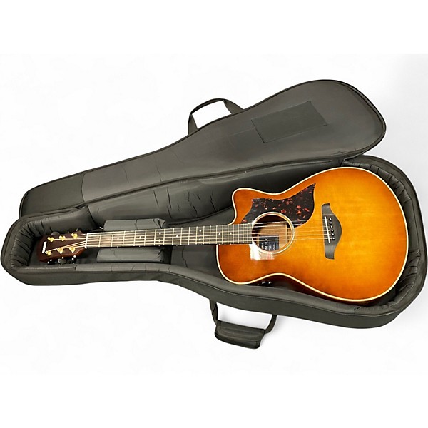 Used Yamaha AC3M DLX Sand Burst Acoustic Electric Guitar